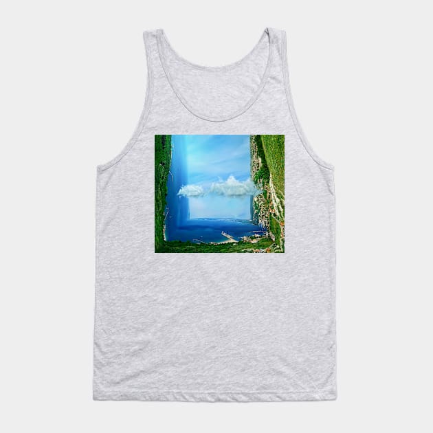 sea 3d Tank Top by psychoshadow